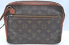 Authentic Louis Vuitton Monogram Pochette Sport Clutch Bag Old Model Junk K8167