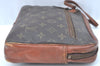Authentic Louis Vuitton Monogram Pochette Sport Clutch Bag Old Model Junk K8167