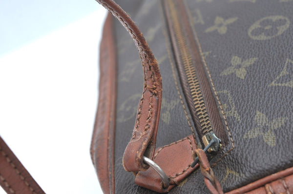 Authentic Louis Vuitton Monogram Pochette Sport Clutch Bag Old Model Junk K8167