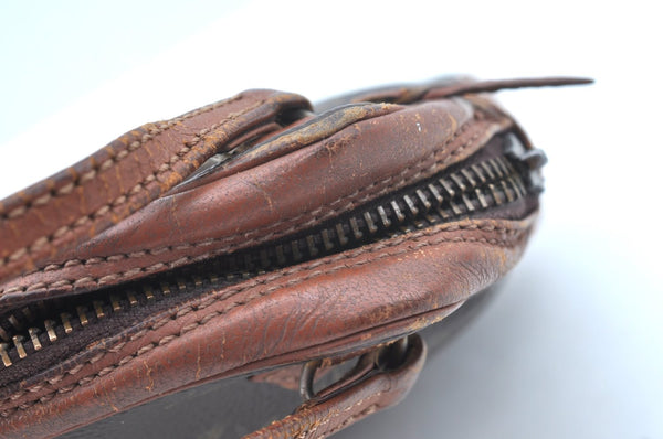 Authentic Louis Vuitton Monogram Pochette Sport Clutch Bag Old Model Junk K8167