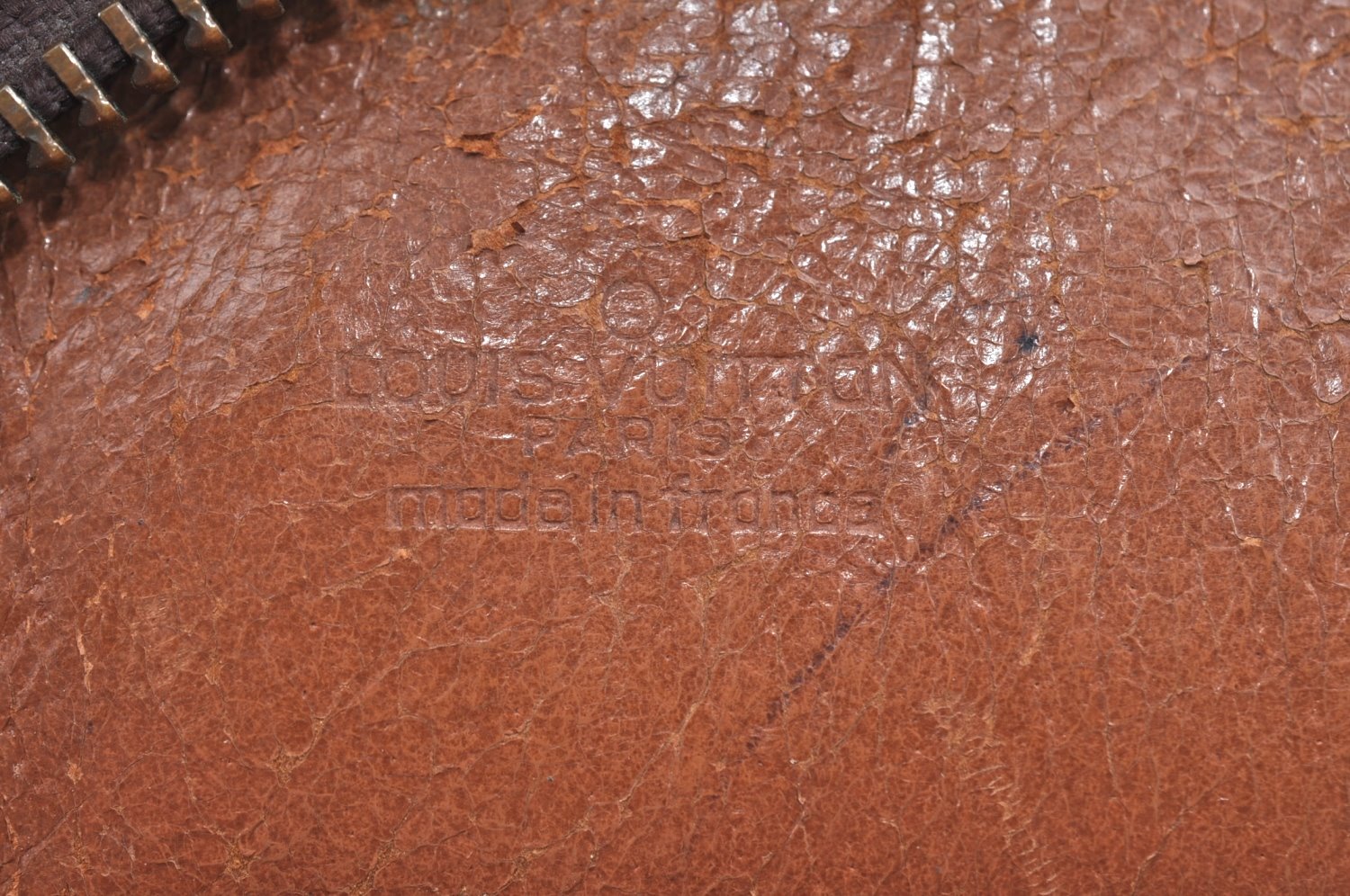 Authentic Louis Vuitton Monogram Pochette Sport Clutch Bag Old Model Junk K8167