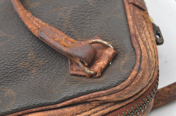 Auth Louis Vuitton Monogram Pochette Sport Clutch Hand Bag Old Model Junk K8168