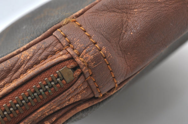 Auth Louis Vuitton Monogram Pochette Sport Clutch Hand Bag Old Model Junk K8168