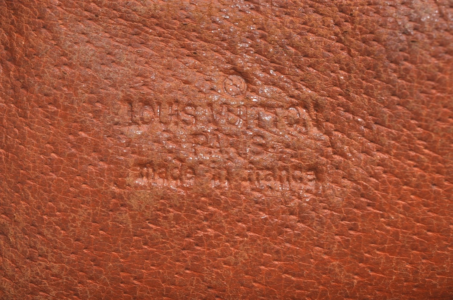 Auth Louis Vuitton Monogram Pochette Sport Clutch Hand Bag Old Model Junk K8168