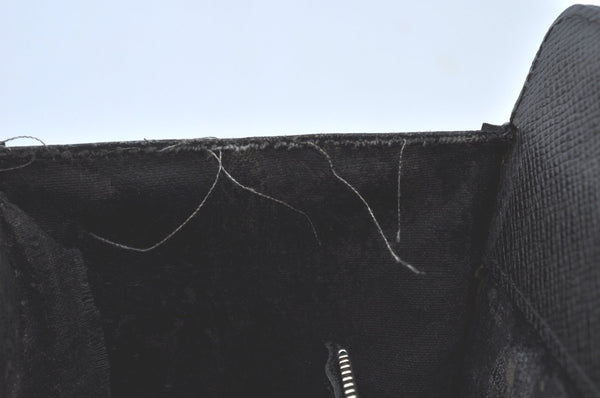 Auth Louis Vuitton Taiga Lozan 2Way Business Hand Bag Black M30052 LV Junk K8169