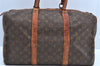 Authentic Louis Vuitton Monogram Sac Souple 45 Hand Boston Bag Old Model K8171