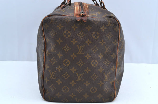 Authentic Louis Vuitton Monogram Sac Souple 45 Hand Boston Bag Old Model K8171