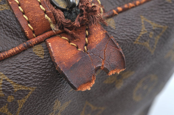 Authentic Louis Vuitton Monogram Sac Souple 45 Hand Boston Bag Old Model K8171