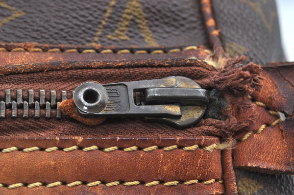 Authentic Louis Vuitton Monogram Sac Souple 45 Hand Boston Bag Old Model K8171