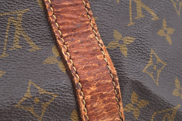 Authentic Louis Vuitton Monogram Sac Souple 45 Hand Boston Bag Old Model K8171