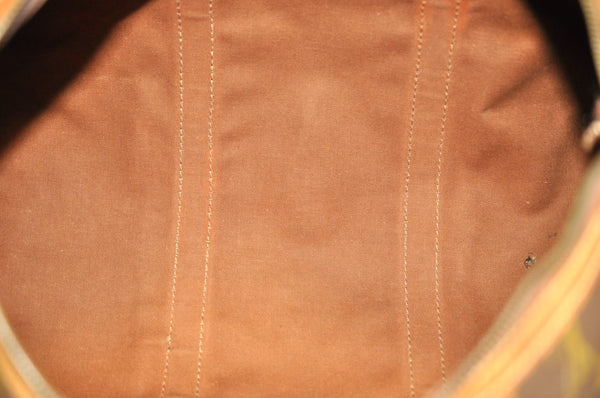 Authentic Louis Vuitton Monogram Sac Souple 45 Hand Boston Bag Old Model K8171