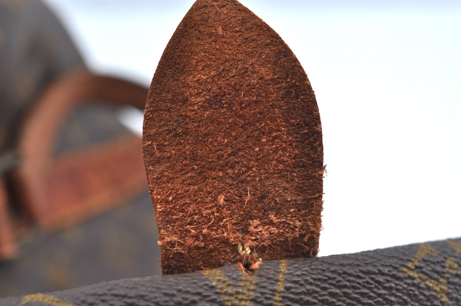 Authentic Louis Vuitton Monogram Sac Souple 45 Hand Boston Bag Old Model K8171