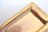 Auth Louis Vuitton Pince a Billets Porte Address Money Clip Gold M65068 LV K8174