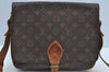 Authentic Louis Vuitton Monogram Cartouchiere GM Shoulder Bag Old Model K8175