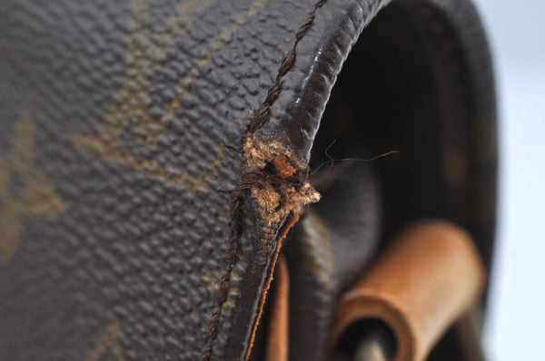 Authentic Louis Vuitton Monogram Cartouchiere GM Shoulder Bag Old Model K8175