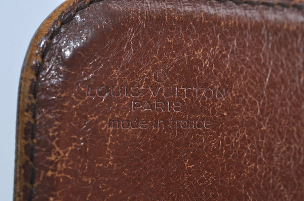 Authentic Louis Vuitton Monogram Cartouchiere GM Shoulder Bag Old Model K8175
