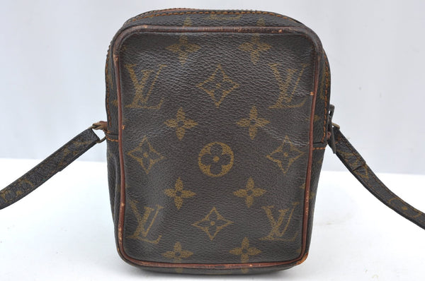 Louis Vuitton Monogram Mini Poche Danube Shoulder Cross Bag Old Model Junk K8176