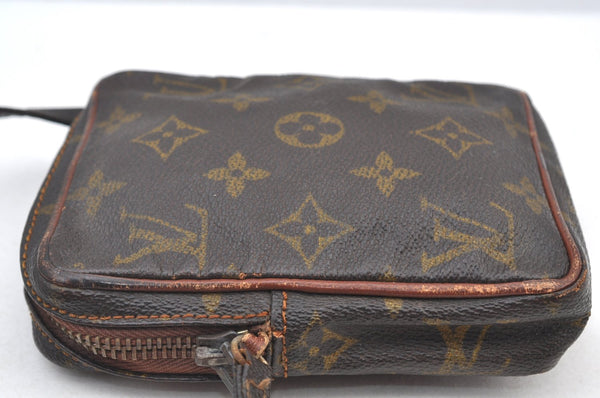 Louis Vuitton Monogram Mini Poche Danube Shoulder Cross Bag Old Model Junk K8176