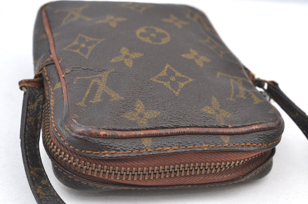 Louis Vuitton Monogram Mini Poche Danube Shoulder Cross Bag Old Model Junk K8176