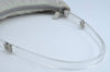 Authentic PRADA Nylon Tessuto Shoulder Bag Purse White K8178