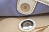 Authentic COACH Signature Shoulder Cross Bag Canvas Leather F16558 Beige K8179