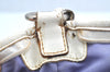 Authentic COACH Signature Shoulder Cross Bag Canvas Leather F16558 Beige K8179