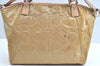 Authentic COACH Peyton Embossed 2Way Shoulder Hand Bag PVC Leather Beige K8180