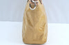 Authentic COACH Peyton Embossed 2Way Shoulder Hand Bag PVC Leather Beige K8180