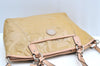Authentic COACH Peyton Embossed 2Way Shoulder Hand Bag PVC Leather Beige K8180