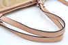 Authentic COACH Peyton Embossed 2Way Shoulder Hand Bag PVC Leather Beige K8180