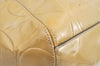 Authentic COACH Peyton Embossed 2Way Shoulder Hand Bag PVC Leather Beige K8180