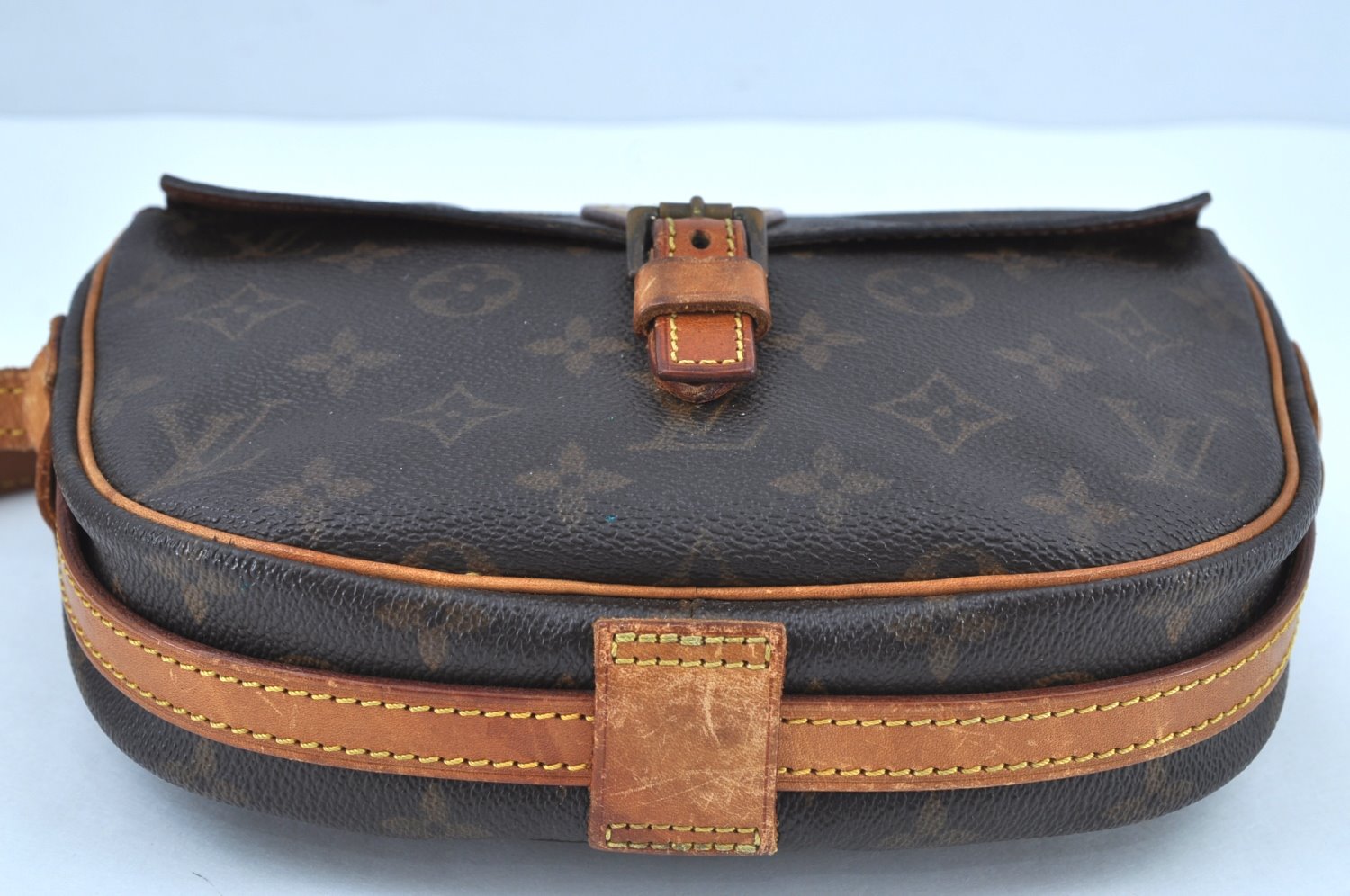 Auth Louis Vuitton Monogram Jeune Fille PM M51227 Shoulder Cross Bag Junk K8181