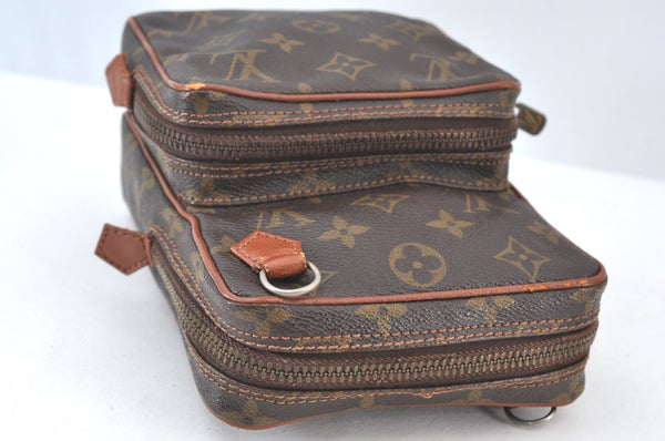 Authentic Louis Vuitton Monogram Amazone Shoulder Cross Bag Old Model K8187