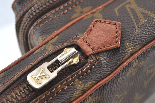 Authentic Louis Vuitton Monogram Amazone Shoulder Cross Bag Old Model K8187