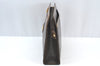 Authentic MARIO VALENTINO V Logo Clutch Hand Bag Purse PVC Leather Brown K8190