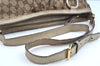 Auth GUCCI Sukey Shoulder Cross Body Bag GG Canvas Leather 296834 Brown K8191