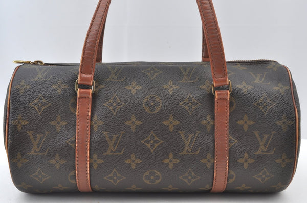 Authentic Louis Vuitton Monogram Papillon 30 Hand Bag Old Model LV K8193