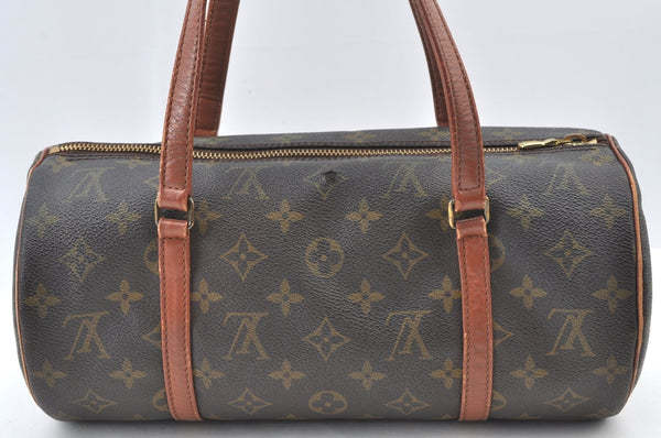 Authentic Louis Vuitton Monogram Papillon 30 Hand Bag Old Model LV K8193