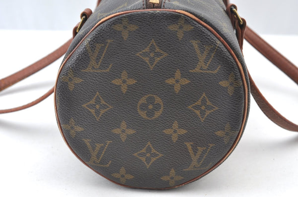 Authentic Louis Vuitton Monogram Papillon 30 Hand Bag Old Model LV K8193