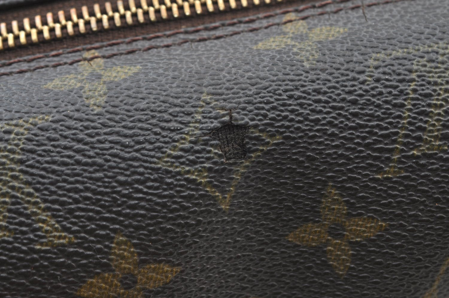 Authentic Louis Vuitton Monogram Papillon 30 Hand Bag Old Model LV K8193