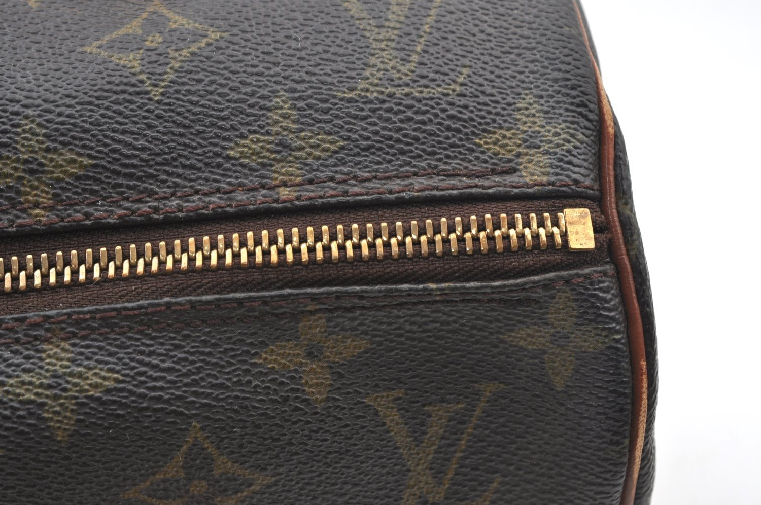 Authentic Louis Vuitton Monogram Papillon 30 Hand Bag Old Model LV K8193