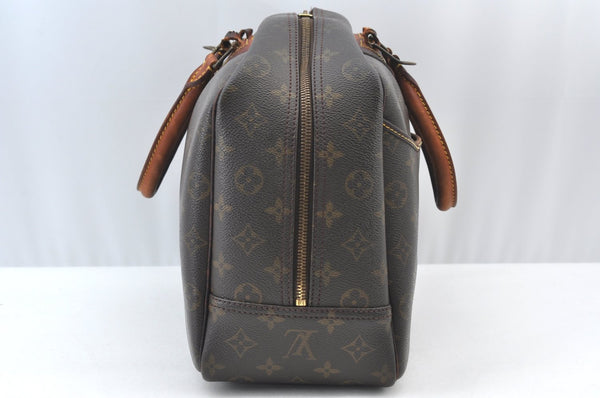 Authentic Louis Vuitton Monogram Deauville Hand Bag M47270 LV Junk K8199