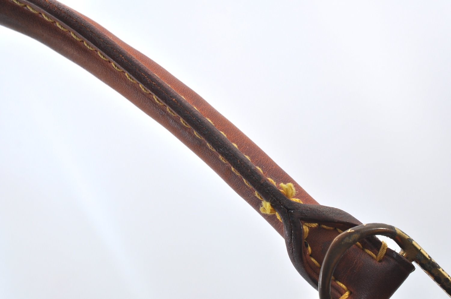 Authentic Louis Vuitton Monogram Deauville Hand Bag M47270 LV Junk K8199