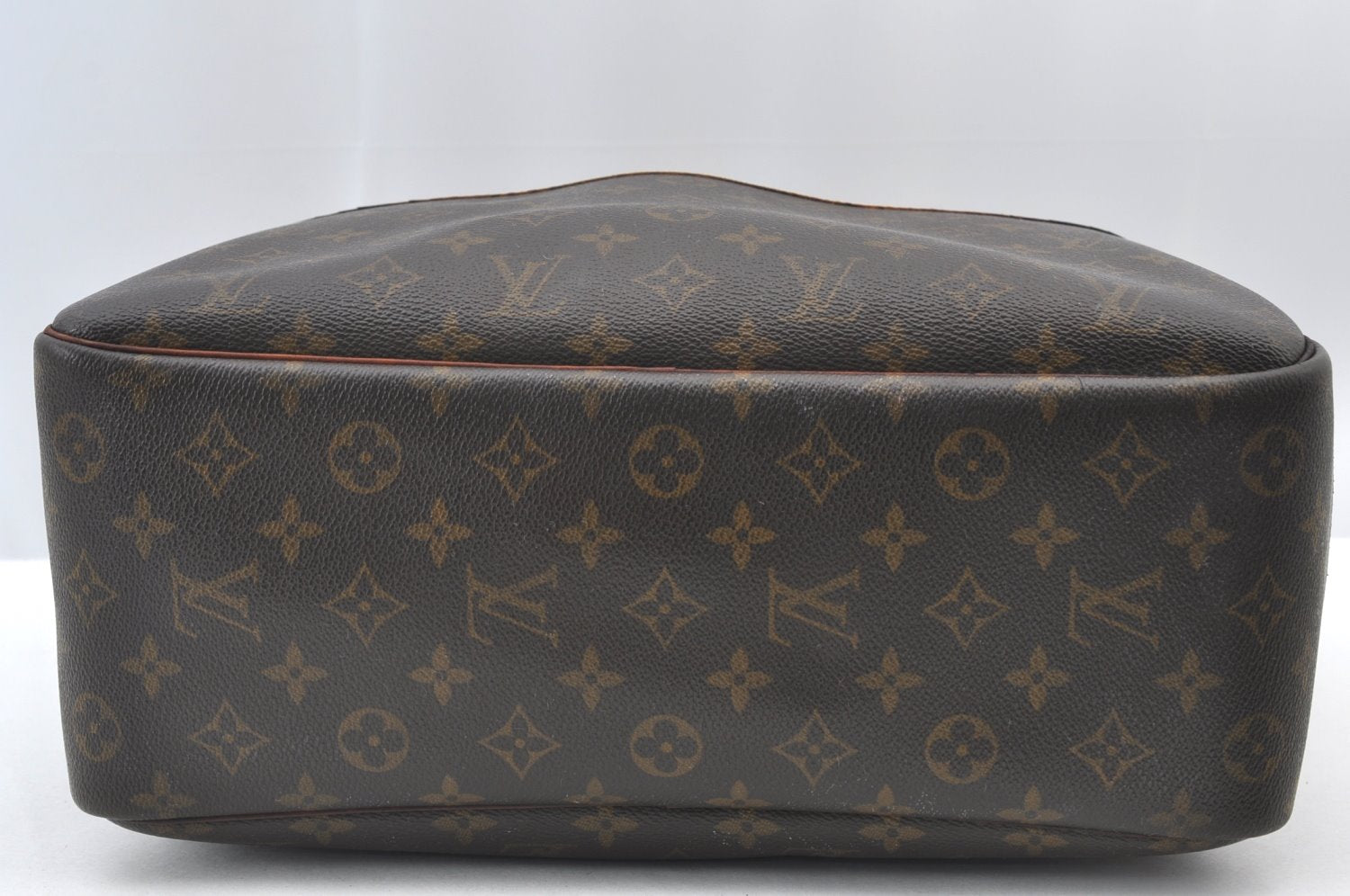 Authentic Louis Vuitton Monogram Deauville Hand Bag M47270 LV Junk K8199