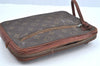Authentic Louis Vuitton Monogram Pochette Sport Clutch Bag Old Model Junk K8201