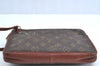 Authentic Louis Vuitton Monogram Pochette Sport Clutch Bag Old Model Junk K8201