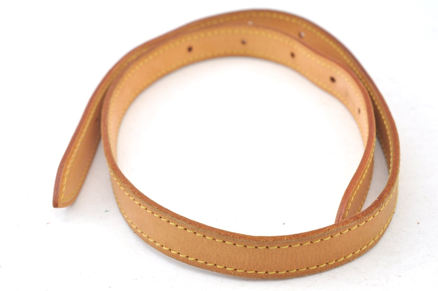 Authentic Louis Vuitton Leather Shoulder Strap For Bucket GM 31.9