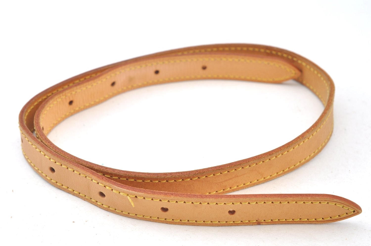 Authentic Louis Vuitton Leather Shoulder Strap For Bucket GM 31.9