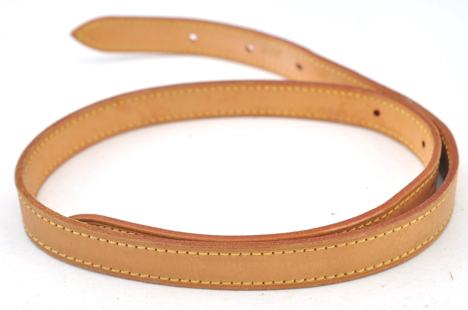 Authentic Louis Vuitton Leather Shoulder Strap For Bucket GM 31.9