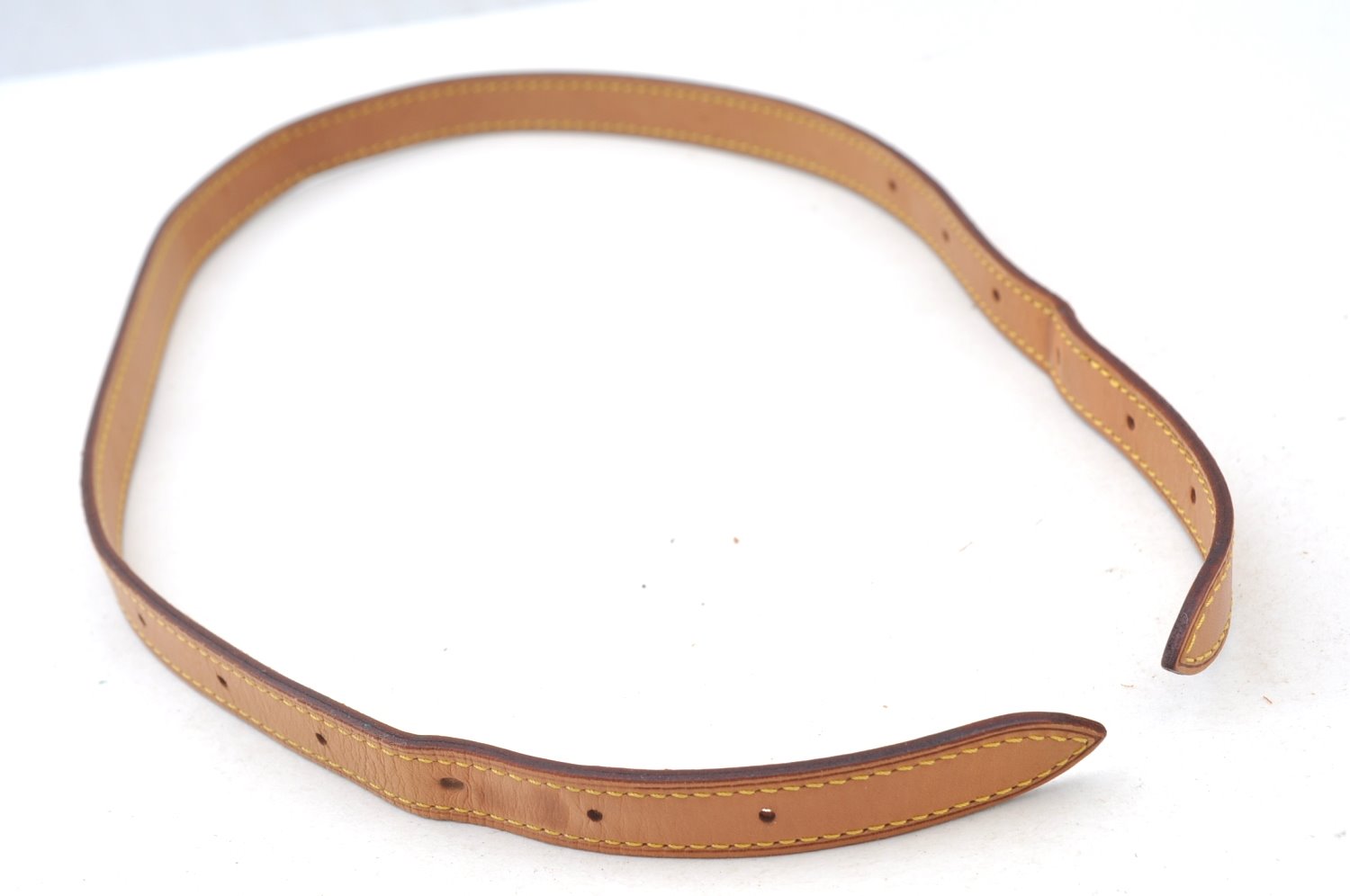 Authentic Louis Vuitton Leather Shoulder Strap For Bucket GM 31.9